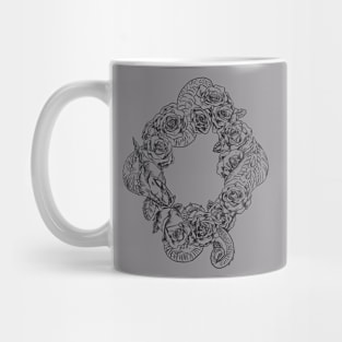 Scales and Roses Mug